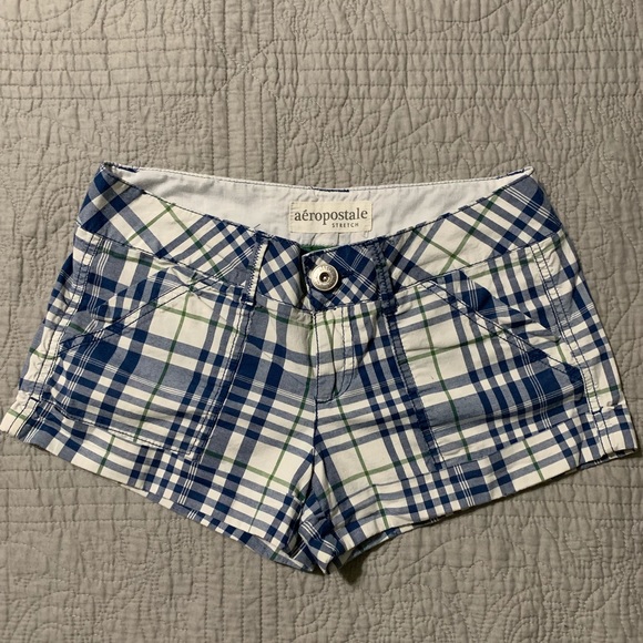 Aeropostale Pants - Women’s Plaid Shorts Aeropostale Pants - Women’s Plaid Shorts